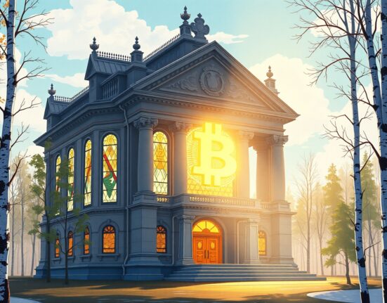 Sovcombank launches Russia's first major bank Bitcoin collateralized loan service for businesses.