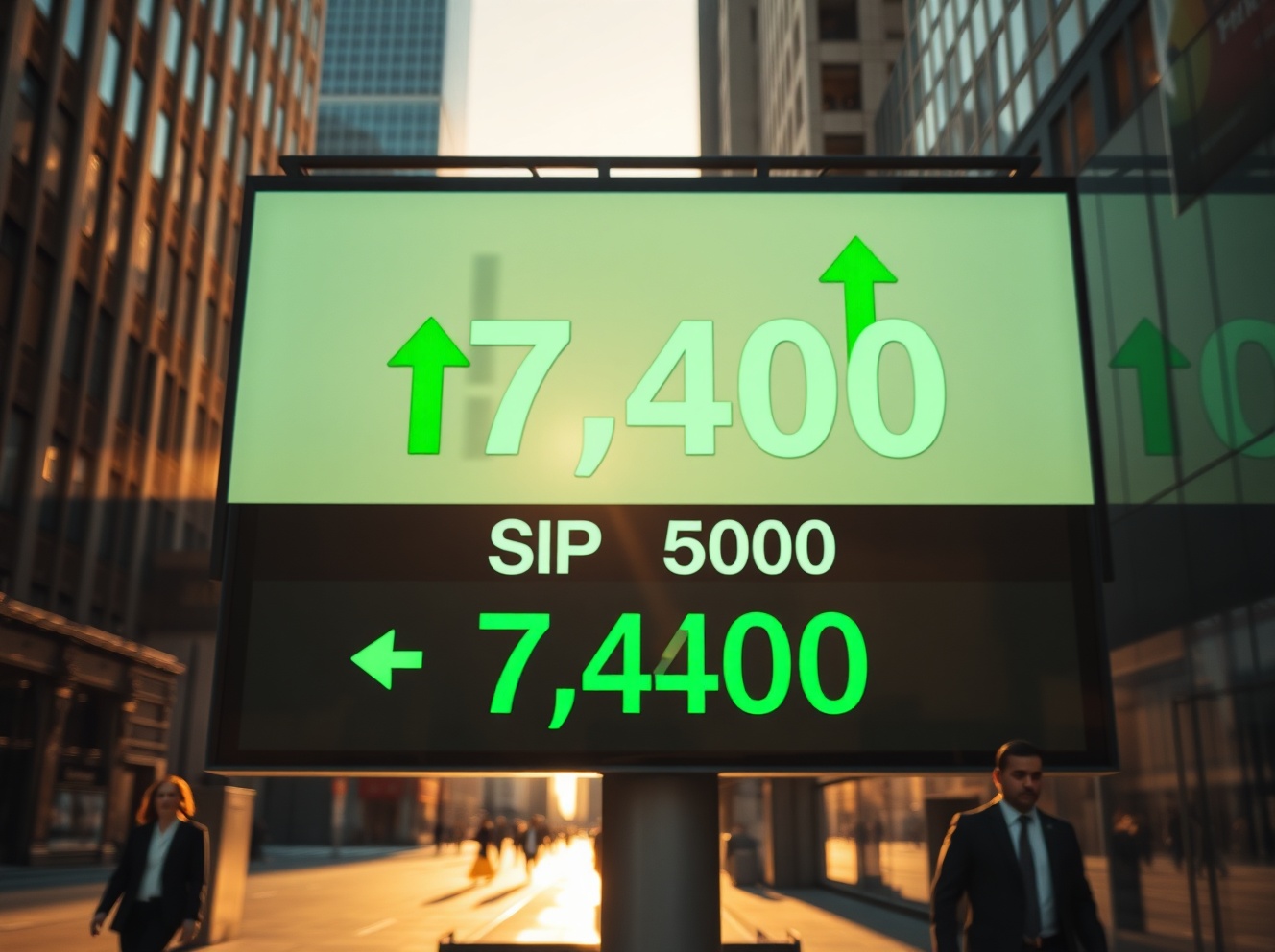 S&P 500 Breaks 7,400: New All-Time High Signals Market Momentum