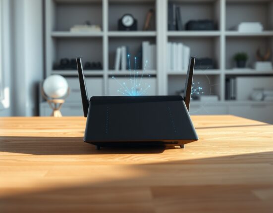 SpaceRouter home internet device enabling AI web access for SpaceCoin's decentralized network