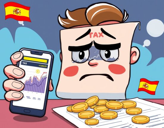 Spain's proposed crypto tax rate increase affecting digital currency investors