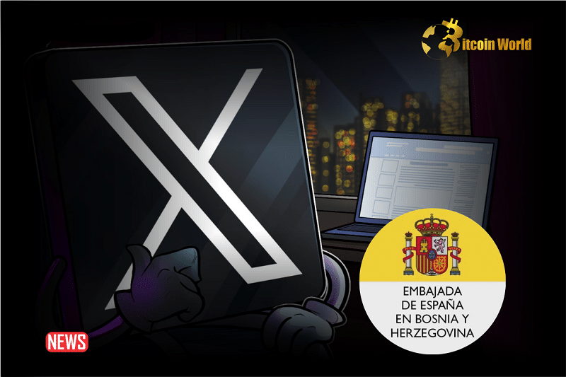 The Spanish Embassy In Bosnia Posted On X Account That It Wants WEN Tokens