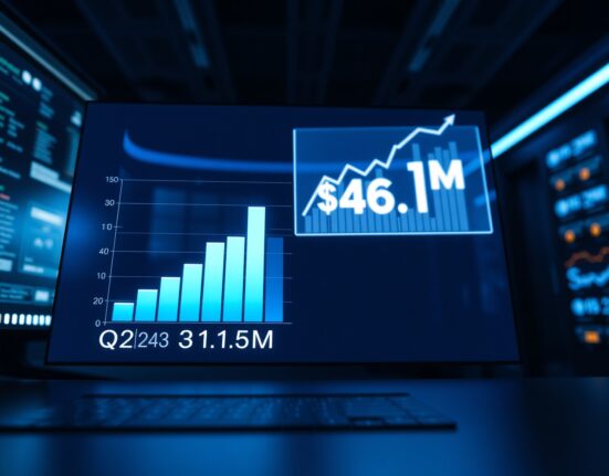 Spark protocol Q1 2026 financial dashboard showing $31.5M revenue and $46.1M treasury growth