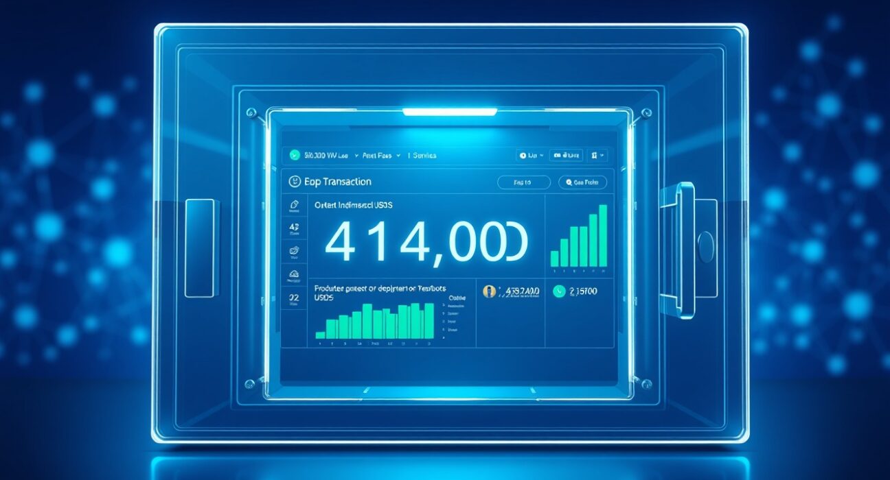 Spark DeFi protocol executing SPK token buyback transaction with 414,000 USDS in digital treasury interface