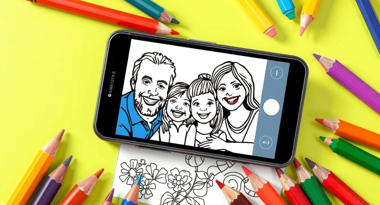 Splat App: How AI Transforms Your Photos into Magical Coloring Pages for Kids