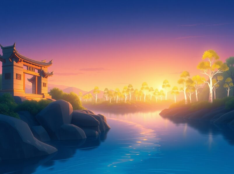 Steady growth of institutional capital into Spot Bitcoin ETFs as a river of light.