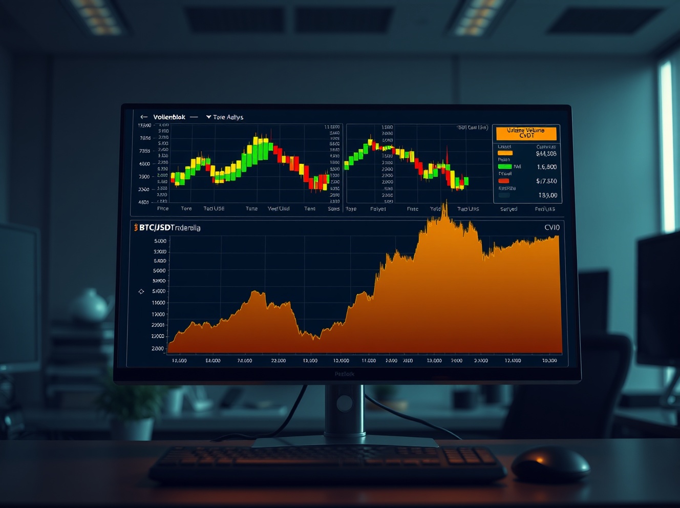 Spot CVD Chart Analysis for BTC/USDT: Volume Heatmap and Order Flow Insights at July 28