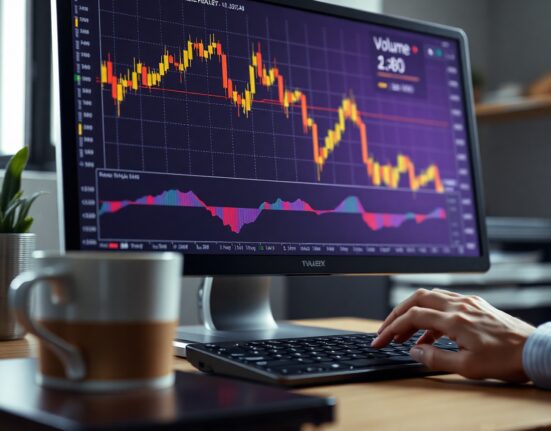 Spot CVD chart for BTC/USDT showing volume heatmap and cumulative volume delta