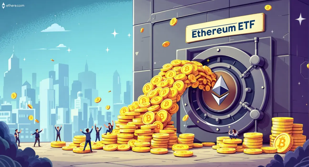 Spot Ethereum ETFs Witness Astonishing $298 Million Inflow Surge, Extending Bullish Run