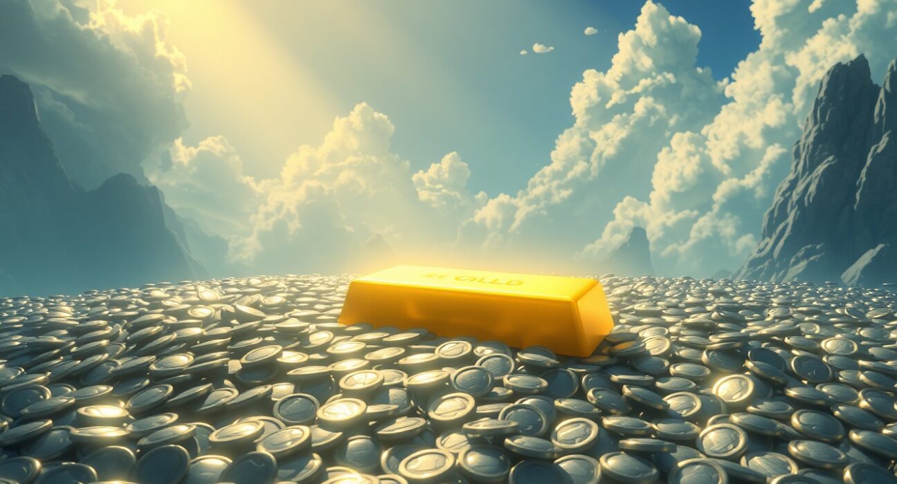 Spot gold and silver achieve historic all-time high prices in global markets.