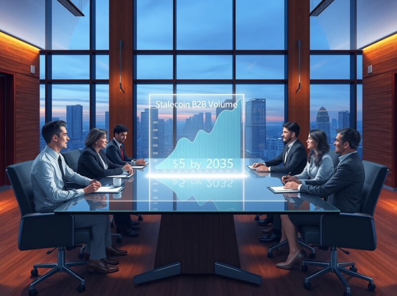 Stablecoin B2B Payments Surge: Projected to Hit $5 Trillion by 2035, Reveals Juniper Research