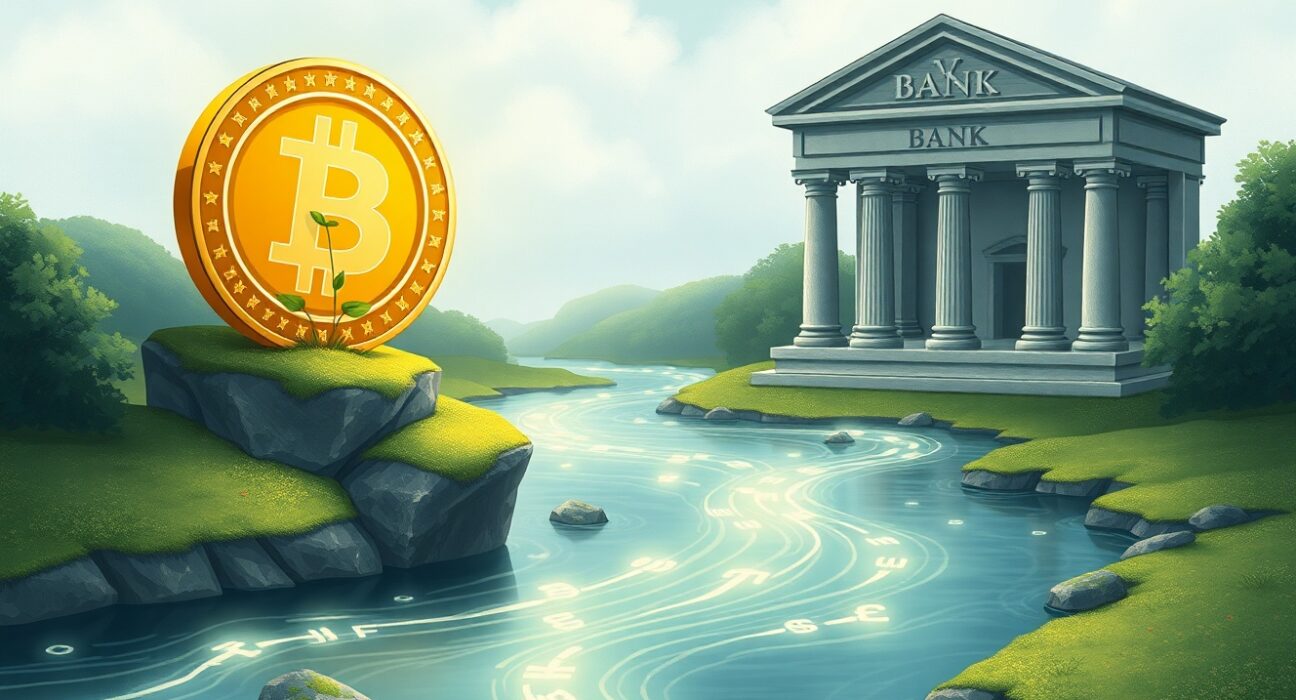 Coinbase CEO and Bank of France Governor debate stablecoin interest payments at the World Economic Forum.