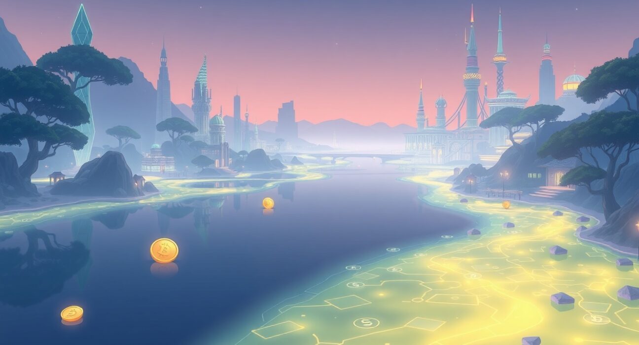 Stablecoin revenue streams flow through the Ethereum blockchain network in 2025.