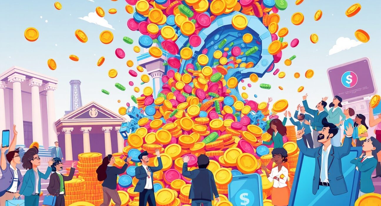 Explosive growth of stablecoin issuers transforming global financial landscape with digital currency wave