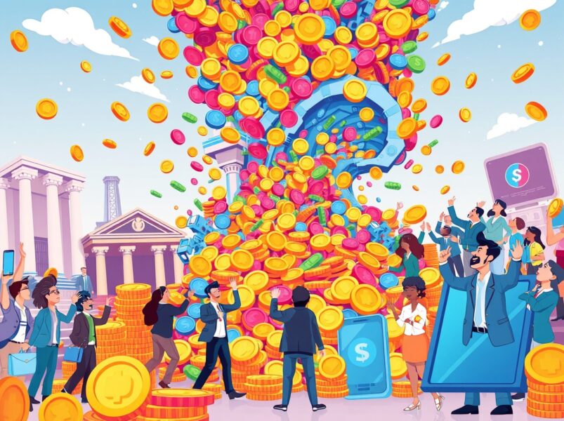 Explosive growth of stablecoin issuers transforming global financial landscape with digital currency wave