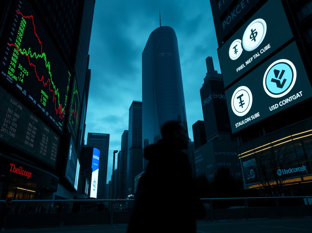 Stablecoin Market Cap Drops $11 Billion in Two Months as Investors Exit Crypto
