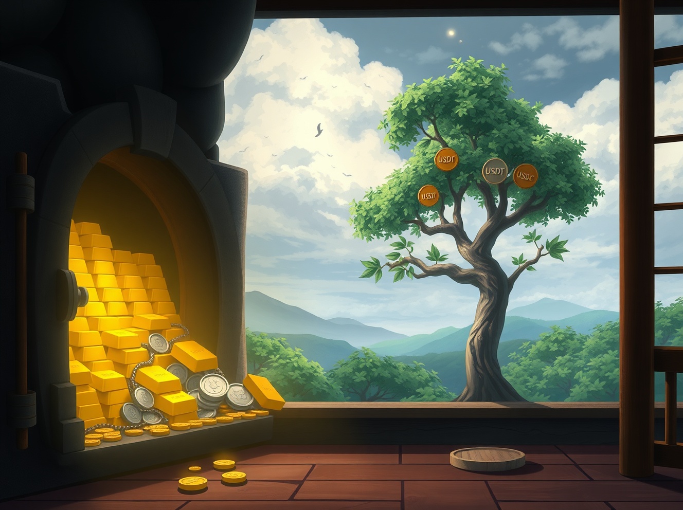 Stablecoin Market Cap Plummets $2.24B in 10-Day Liquidity Exodus