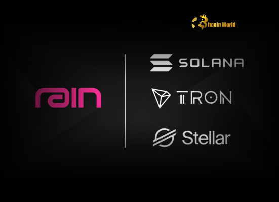 Stablecoin Payments: Rain Crypto Card Unlocks Support for Solana, Tron & Stellar