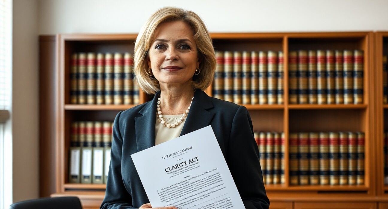 Senator Cynthia Lummis discusses the CLARITY Act stablecoin legislation breakthrough in Congress.