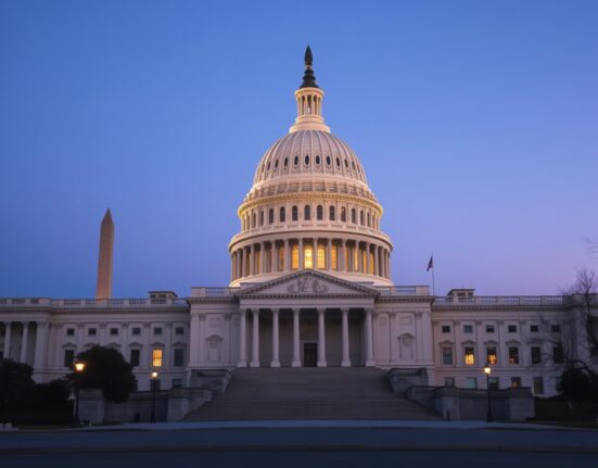 US Capitol building representing stablecoin regulation delay in the CLARITY Act legislative process
