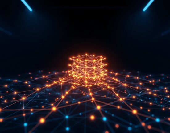 Visualization of the Stacks network's enhanced capacity following the SIP-034 upgrade for DeFi.