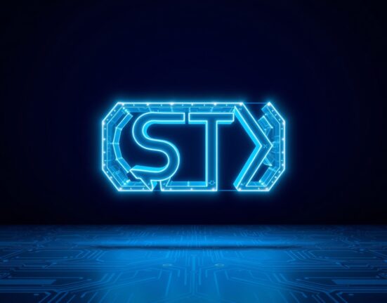 Stacks STX cryptocurrency logo representing blockchain technology and price analysis for 2026-2030 forecasts