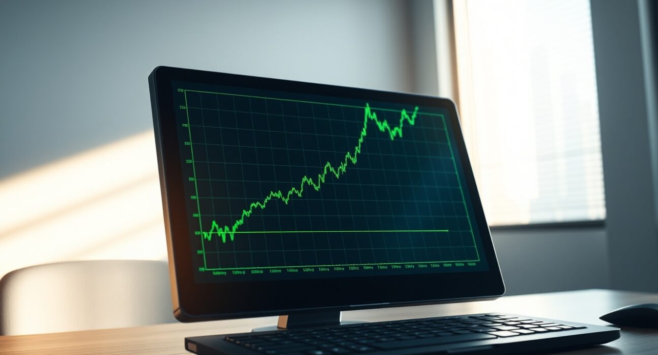 Dramatic surge of the StakeStone (STO) cryptocurrency price chart on a trading terminal.