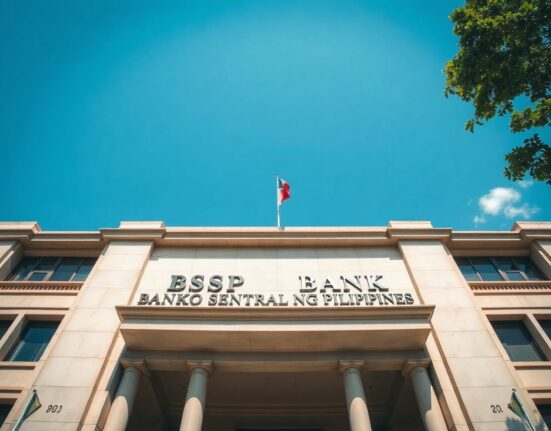 Bangko Sentral ng Pilipinas headquarters in Manila, reflecting the central bank's policy decisions.