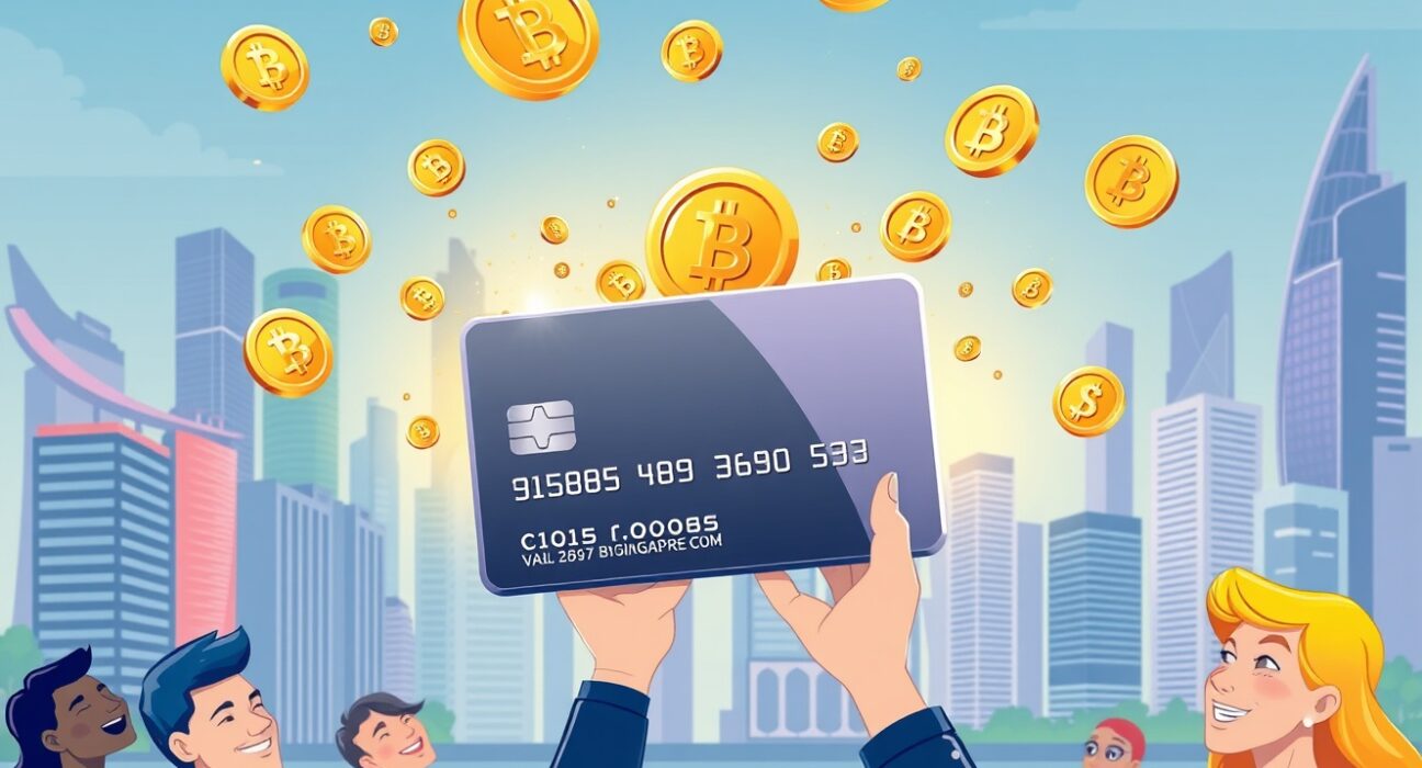 Standard Chartered stablecoin payment card enabling cryptocurrency spending in Singapore
