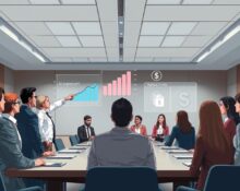 Illustration of the disconnect between AI experts and public sentiment about economic impact.