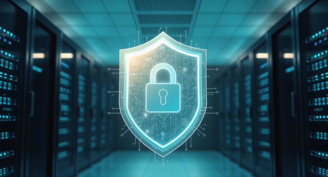 Starknet STRK20 privacy technology protecting encrypted blockchain transactions with digital security layers.