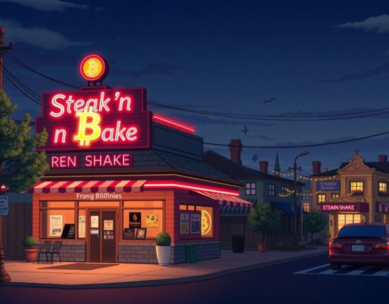 Steak 'n Shake Bitcoin investment strategy for corporate treasury and customer payments.