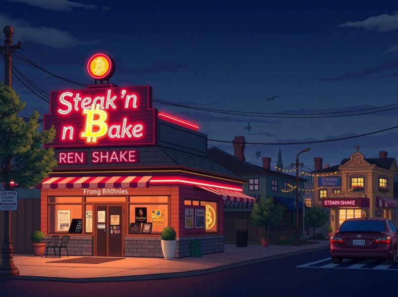 Steak 'n Shake Bitcoin investment strategy for corporate treasury and customer payments.