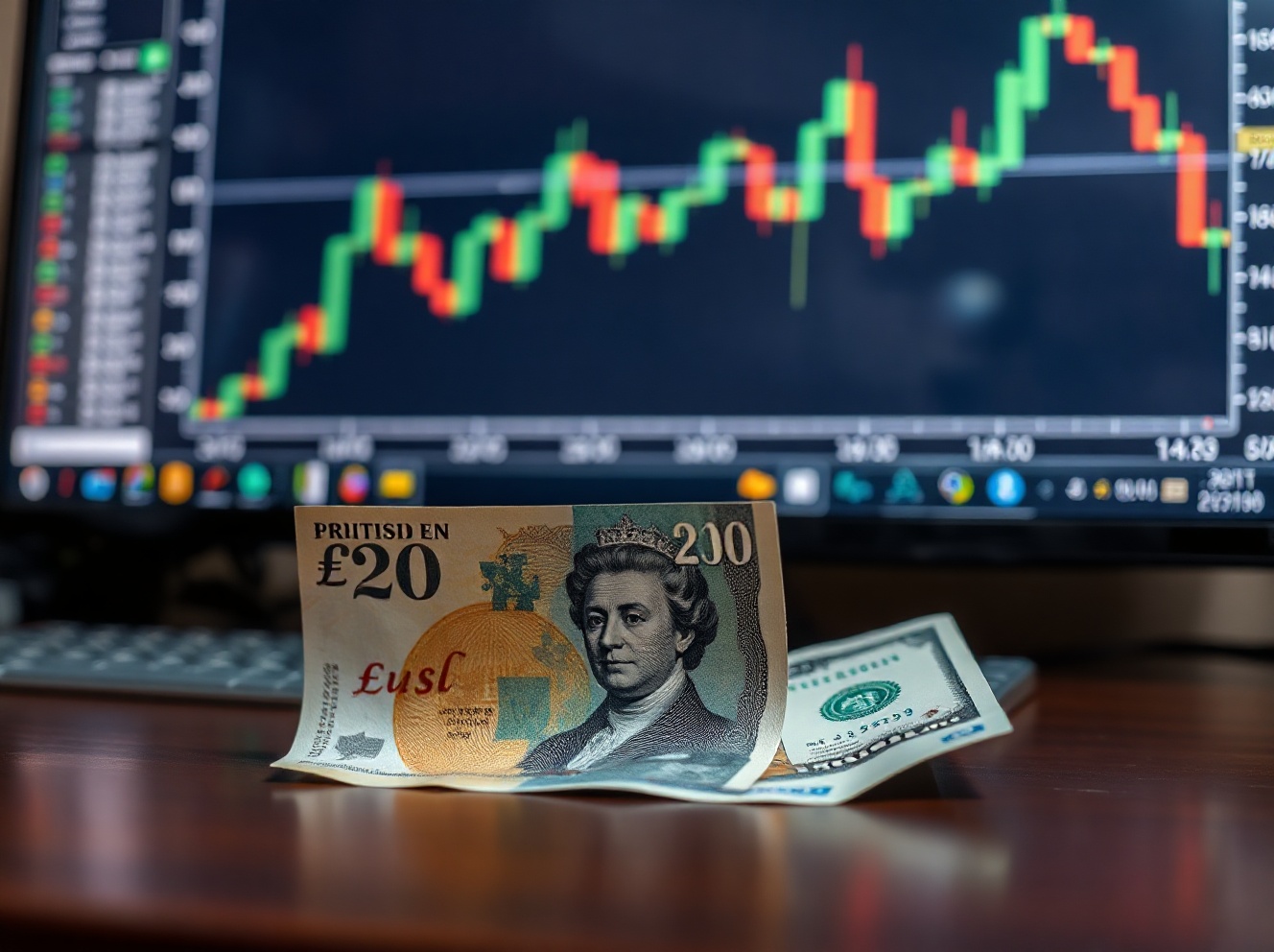 Sterling rises as U.S. CPI matches forecasts, dollar softens