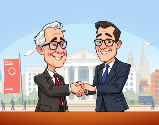 Illustration of Steve Miran joining the Federal Reserve, symbolizing a new chapter in economic leadership and its impact on financial markets.