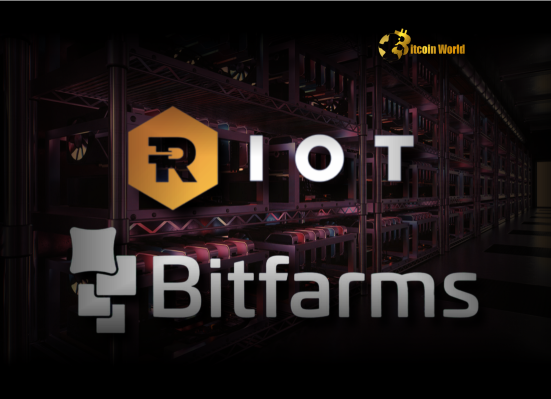 Strategic Move: Riot Platforms Sells $1.58M in Bitfarms Shares