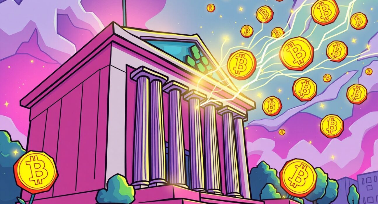 Financial institution making substantial Bitcoin purchase as digital assets flow into corporate treasury