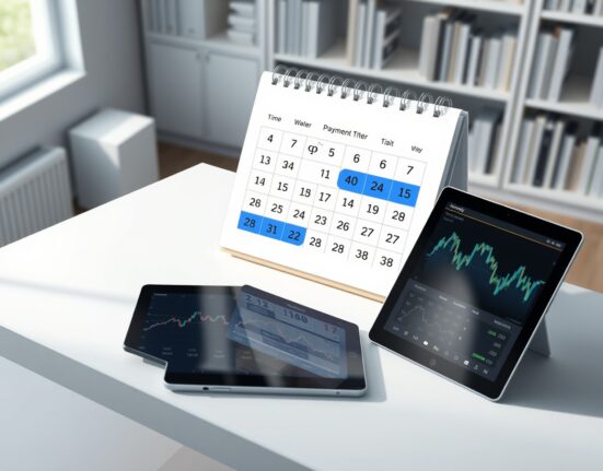 Financial calendar illustrating Strategy's proposed bi-weekly dividend payment schedule for STRC preferred stock