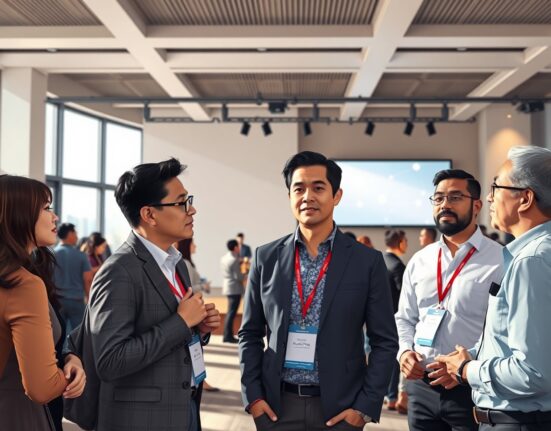 Networking at the StrictlyVC San Francisco event featuring tech leaders from TDK Ventures and Replit discussing startup funding.