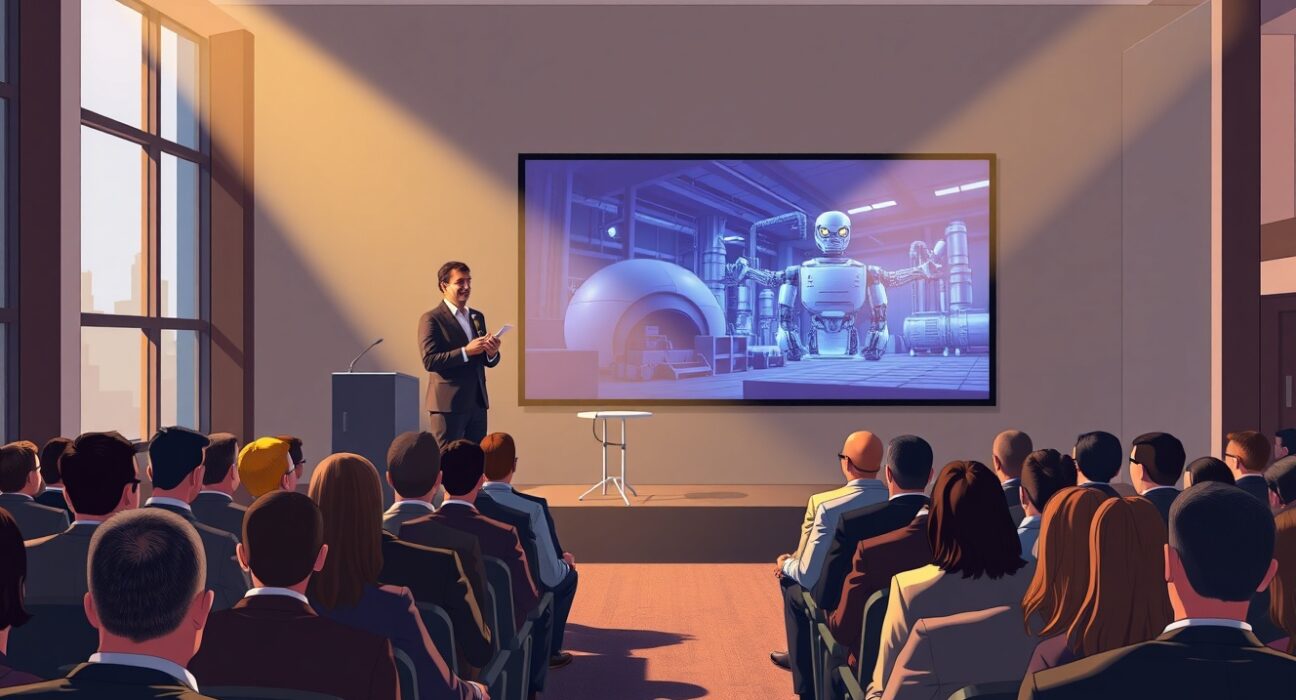 StrictlyVC San Francisco 2026 event with Eclipse CEO Lior Susan on stage in a fireside chat at Sentro Filipino Cultural Center.