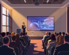 StrictlyVC San Francisco 2026 event with Eclipse CEO Lior Susan on stage in a fireside chat at Sentro Filipino Cultural Center.