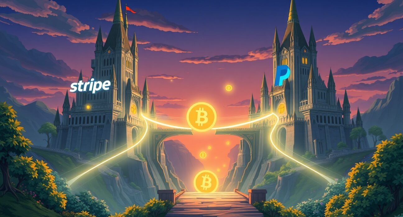 Potential Stripe PayPal acquisition merging two payment giants with stablecoin operations