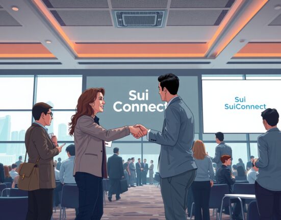 Sui Connect networking event at Hong Kong Web3 Festival with technology professionals