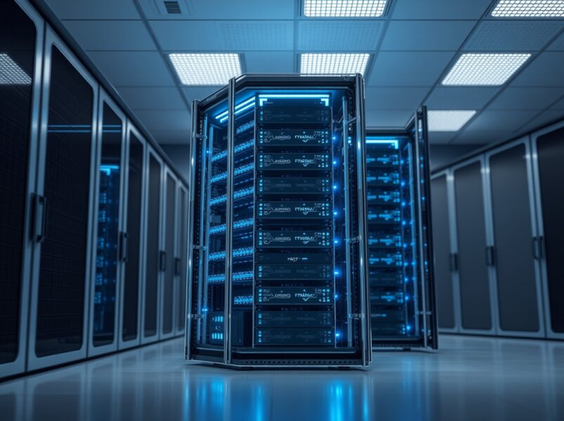 Sui's decentralized MPC key server technology enhancing blockchain security for data encryption.