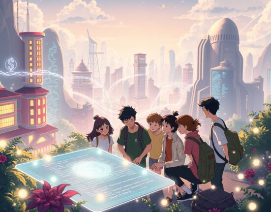 Junior developers collaborating on the Sui blockchain internship program by Mysten Labs.