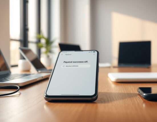Sui blockchain and RedotPay integration enabling cryptocurrency payments on a smartphone interface.