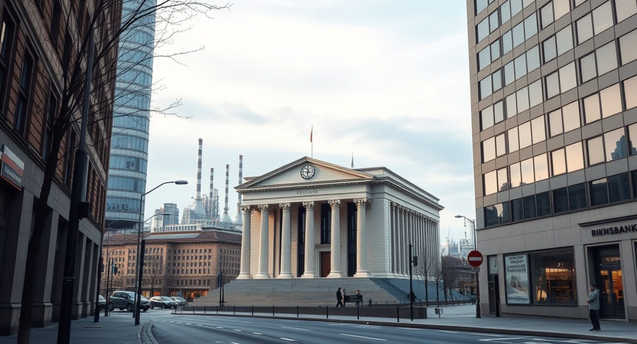 Sweden central bank monetary policy challenged by global oil price inflation risks