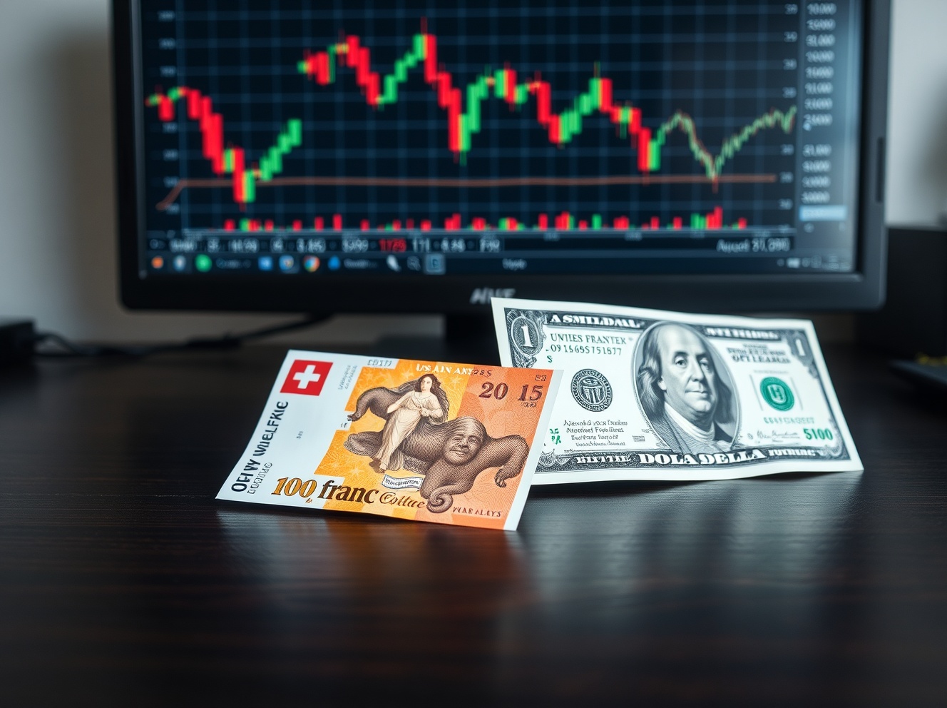 Swiss Franc Holds Below 0.7800 as US Yields Rise, Risk Appetite Fades