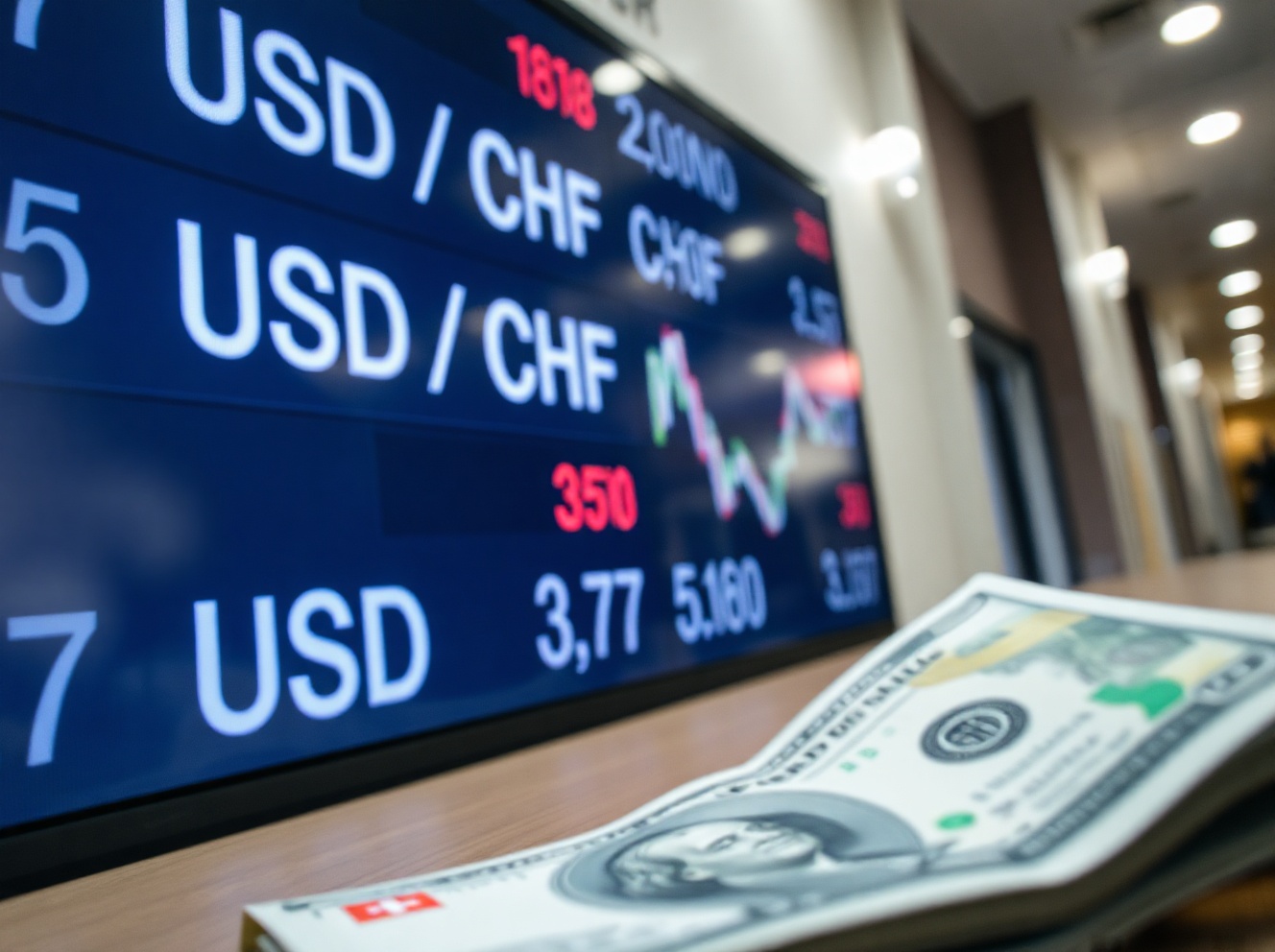 Swiss Franc Slips as Safe-Haven Demand Bolsters US Dollar