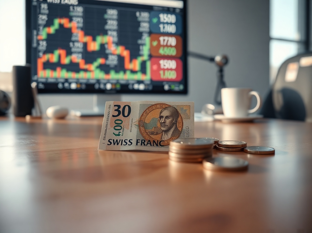 Der Schweizer Franken gewinnt an Boden, während sich die Marktstimmung aufgrund der SNB-Zinsaussichten verändert