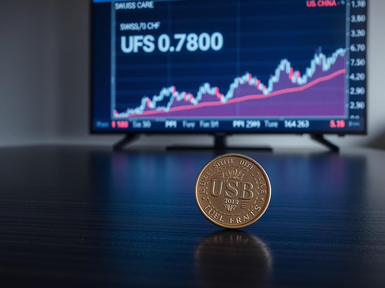 Swiss Franc Holds Above 0.7800 as Markets Eye US PPI and Trump-Xi Talks